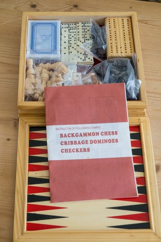 Wooden chess backgammon - wooden,