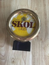Vintage Skol Beer Pump Font Light