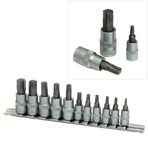 11pc 8 crv torx star - &,