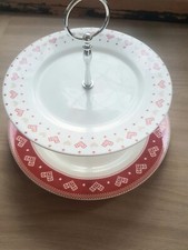 LAURA ASHLEY SCANDINAVIAN 2 TIER CAKE STAND
