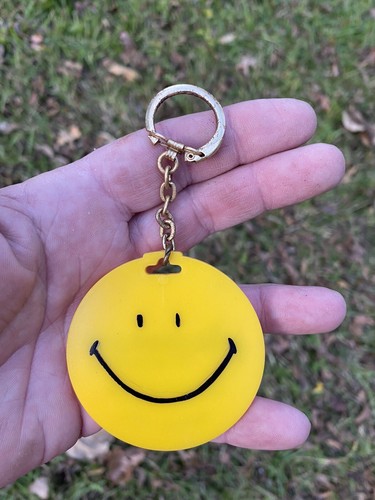 Vintage large yellow smiley - large,