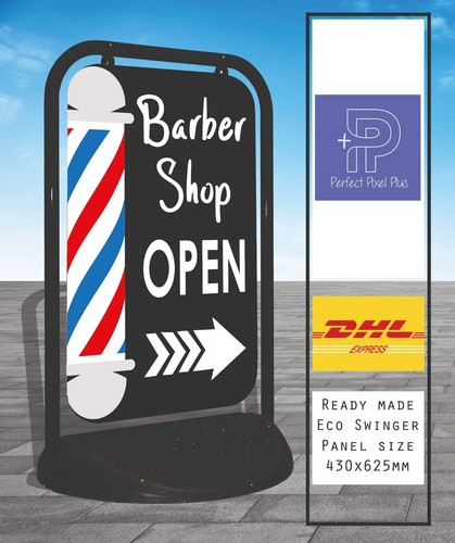 Barber shop open pavement - barber,