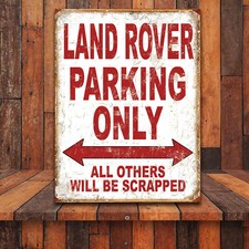 Funny Land Rover Parking Only