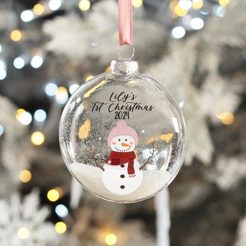Personalised snowman baby - snowman, baby's