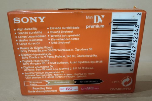Sony premium digital - sony, dv