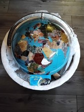 12" Lapis Gemstone Globe