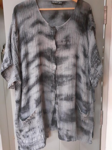 Grey barbara speer - grey, crinkle