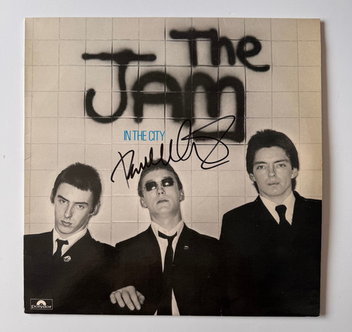Signed paul weller the jam - signed,
