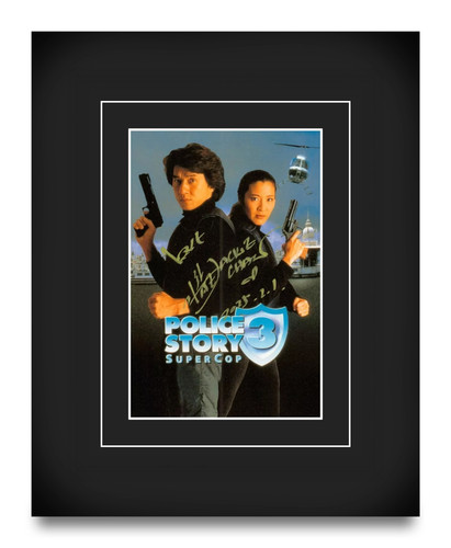Jackie chan signed 10x8 - chan,