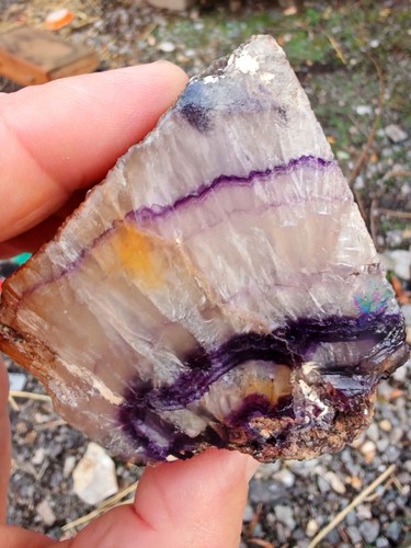 Blue john fluorite part - john,