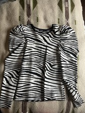 Zebra Print Karen Millen Top