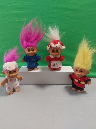 Vintage russ troll dolls - dolls,