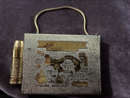 Vintage gold tone cigarette - gold,