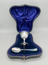 GEORGE V STERLING SILVER EGG
