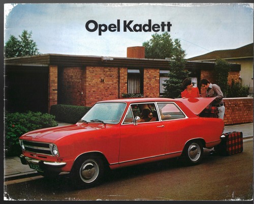 Opel kadett 1972 1973 - opel, 1972-1973