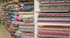 100% Cotton Vintage Novelty Floral Dress Material Craft Quilting Fabric 44" 