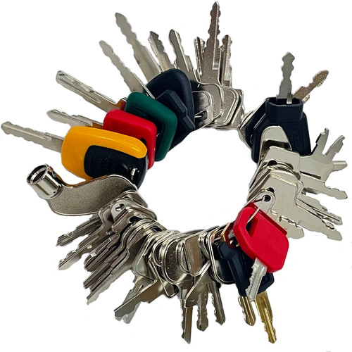 Heavy equipment keys set - 41,