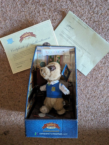Bogdan meerkat toy with - bogdan,