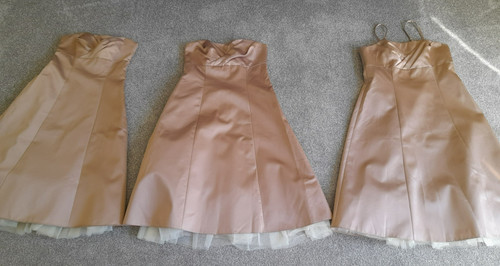 Beautiful beige bridesmaid - beautiful,