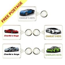 Personalised SUPERCAR KEYRING