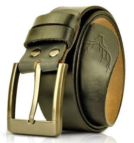 Leather mens belt belts - belt,