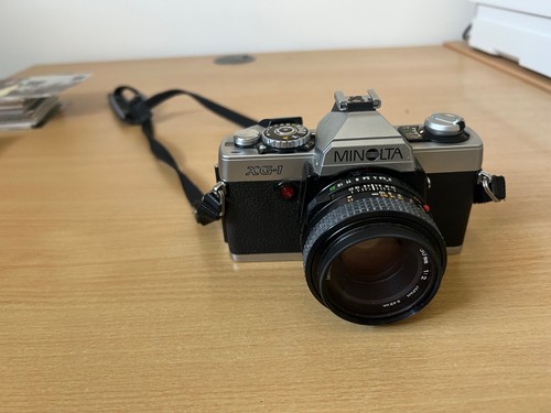 Minolta camera with - xg-1,