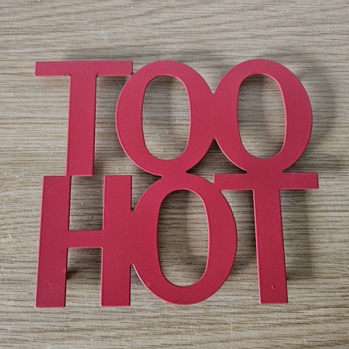 Too hot trivet - too, enamel
