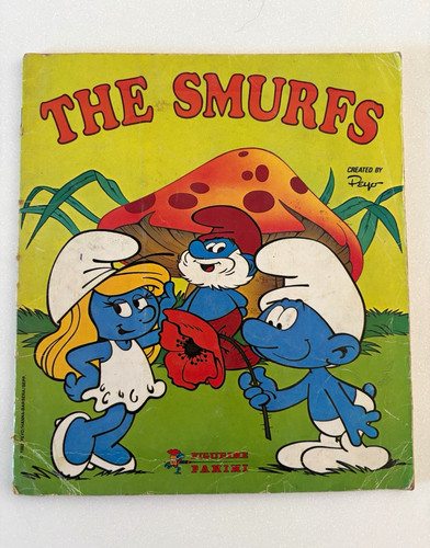 Panini the smurfs sticker - panini,