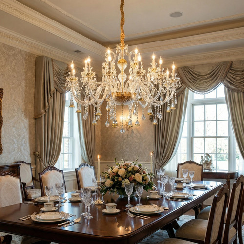 Light tiered golden bell - tiered,