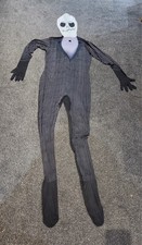 Nightmare Before Christmas Halloween Costume Morph Suit Cosplay Jack Skellington