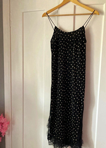 Topshop black white polka dot - topshop,