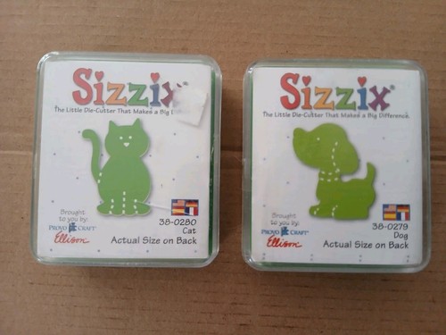 Two original sizzix small - two,