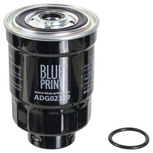 Fuel filter blue - fuel, print