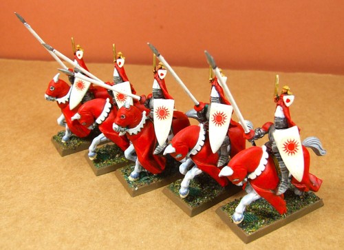 Warhammer bretonnian knights - warhammer,