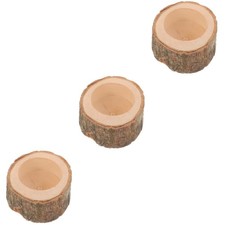  3 Count Little Hamster Food Bowl Wear-resistant Chinchilla Feeding for Hamsters