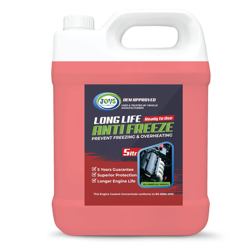 Red antifreeze engine coolant - red,