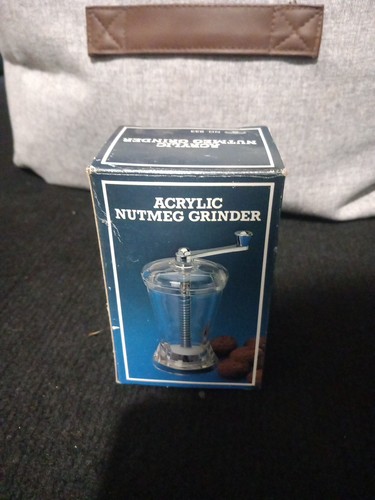 Acrylic nutmeg grinder - acrylic,