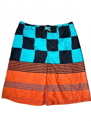 Men swim shorts two - men's, two-tone