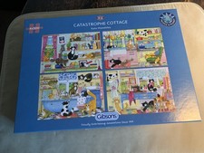 4 X 500 Catastrophe Cottage Gibson Jigsaw Puzzles 