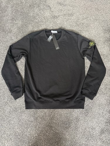 Black stone island jumper - island,