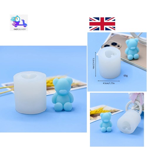 Silicone candle mold cute - silicone,