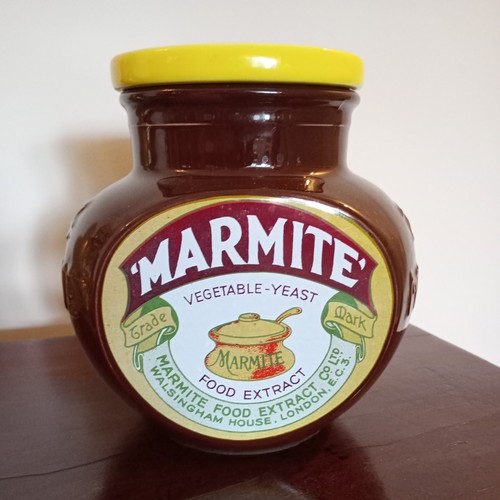 Large ceramic marmite jar - ceramic, with