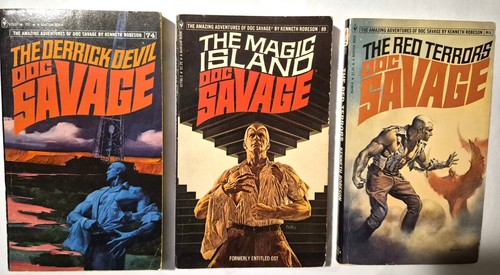 Lot doc savage vintage - 6,
