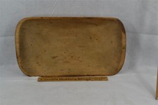 antique bowl wooden dough