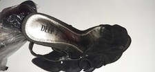 WOMANS DEEP 7 BLACK heel shoes