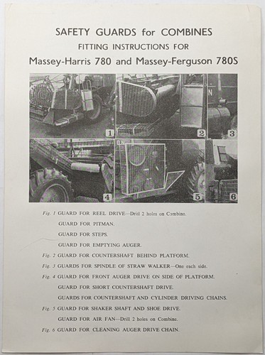 Massey harris safety - safety, guards