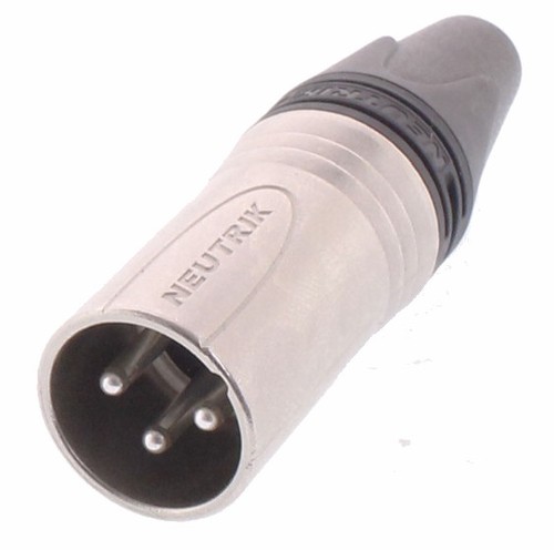 Xlr male plug neutrik nc3mxx - xlr,