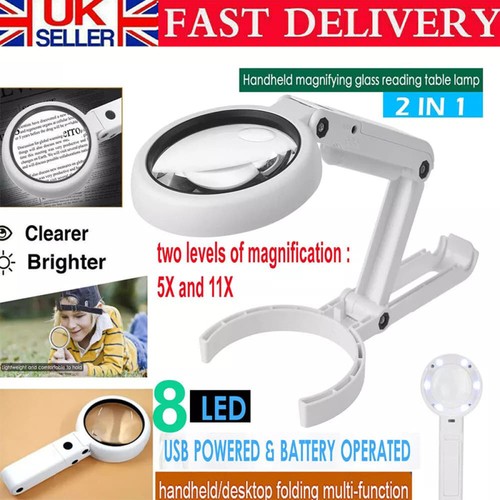 11x magnifying glass - 5/11x,