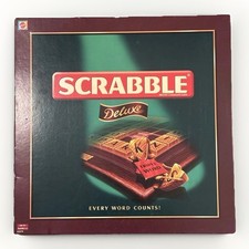Mattel Scrabble Deluxe Board