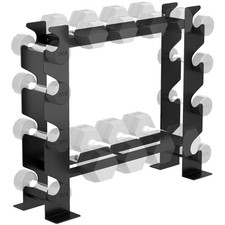 SPORTNOW 4-Tier Dumbbell Rack
